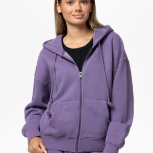 Bluza rozpinana z kapturem Washed LOVIA