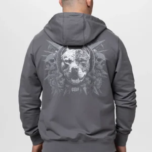 Bluza rozpinana z kapturem PITBULL WORLD